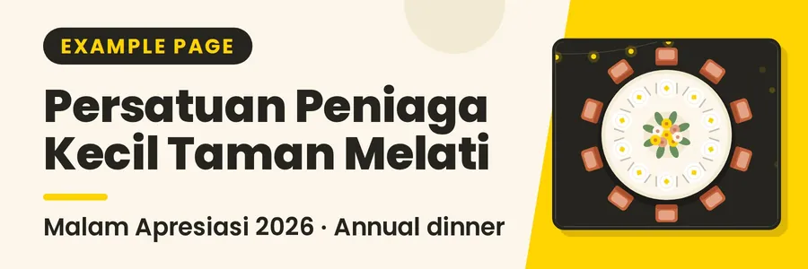 Banner for Malam Apresiasi 2026: Annual Dinner